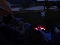 Kevin at campfire